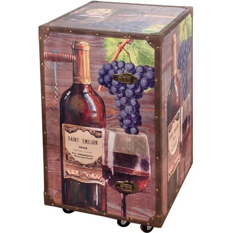 Signes Grimalt Imbottigliamento per mobili Il mobile è arrivato mobili ausiliari marroni 48x48x80cm 25620 (1/2)