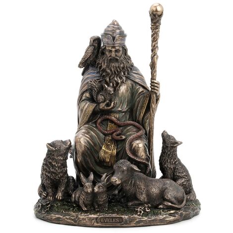 Signes Grimalt Figure di figura della persona  Figura veles dio schiavo bronzo dorato 21x13x17cm 27363