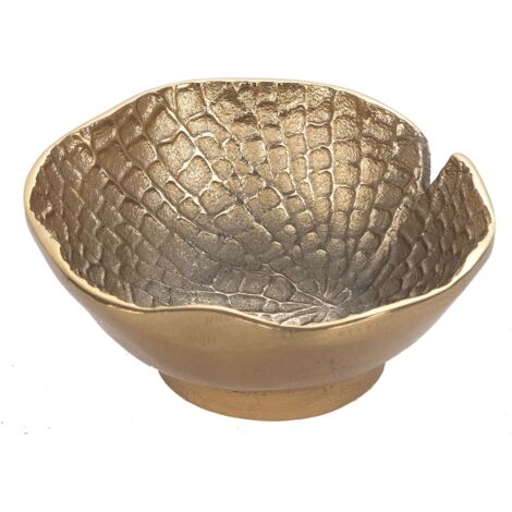 Fyearfly Fruttiera in Metallo, Ciotola di Frutta Cesto Vintage Centrotavola Vassoio di Frutta Decorativo Ciotola da Portafrutta Fruttiere Ciotola di Frutta Argento per Snack Caramelle, 25,5 x 19,2cm