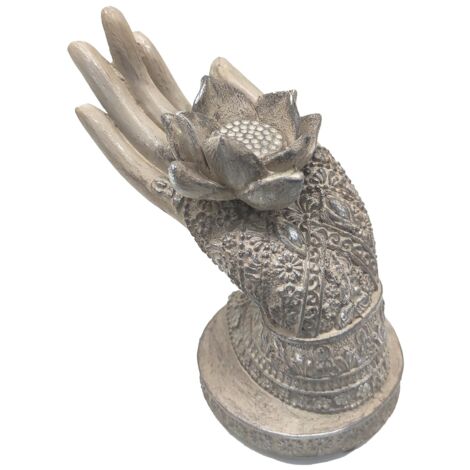 Signes Grimalt Figure di figura a mano Adorno Desktop Hand Diversi grigio 7x10x11cm 29560 (1/3)