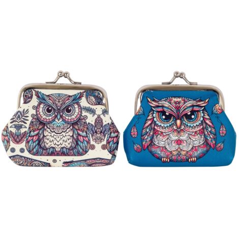 5 Pezzi Portaonete, Portaonete da Donna, Portaonete Portatile, Carino Borsa, Portaonete in