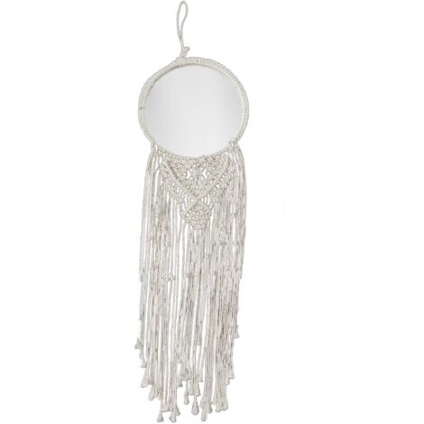 Acchiappasogni Fai Da Te Con Conchiglie E Perline – Decorazione Boho Per Casa, Blu, 68 Cm, Portafortuna