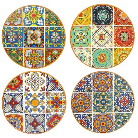 Sottopentola idraulico antiscivolo da cucina - Resistente al calore - Set da 4 - Design moderno