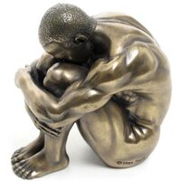 Signes Grimalt Figure di figura in bronzo Figura nuda figura oro bronzo 4x6x6cm 15239