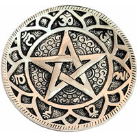 Signes Grimalt Porzione regalo Incenso Estrella Support completa Natura Silver 12x12x1cm 28468