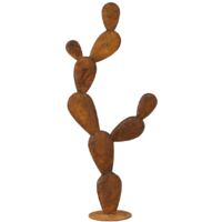 Cactus decorativo in metallo per la casa e il giardino