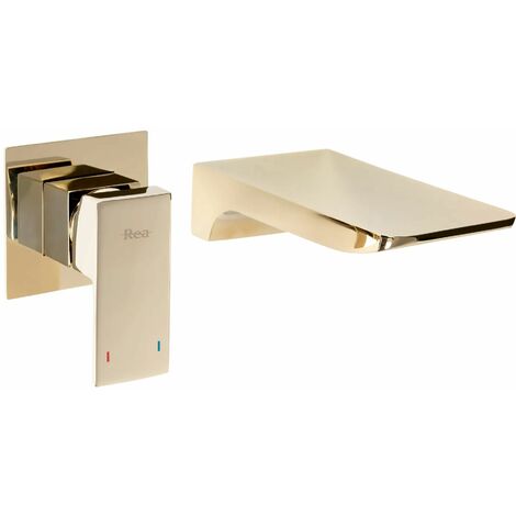 Concealed Basin Faucet REA Mason Gold (1/5)