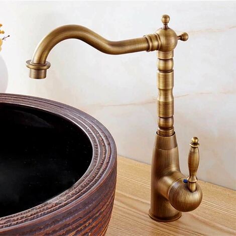 Basin faucet REA Bona Old Gold High