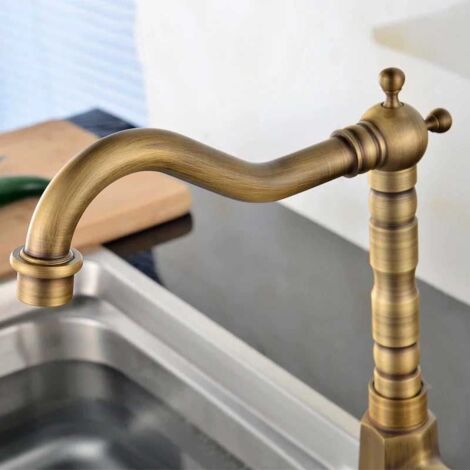 Basin faucet REA Bona Old Gold High