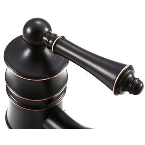 Basin faucet REA Vintage Old Black Low