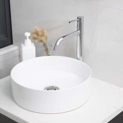 Basin faucet REA Lugano Slim Chrome High