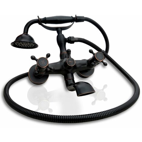 Bath Faucet REA Retro Old Black