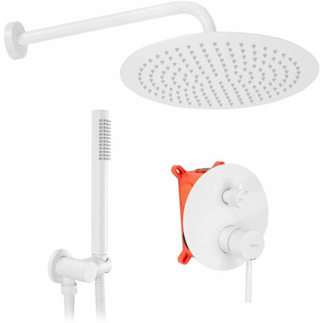 Concealed Shower Set REA Lungo White + Box (1/5)