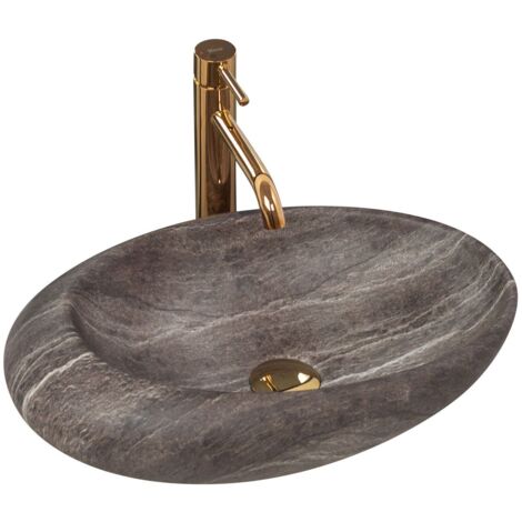 Countertop Basin REA Roxy A Stone D.Grey (1/5)