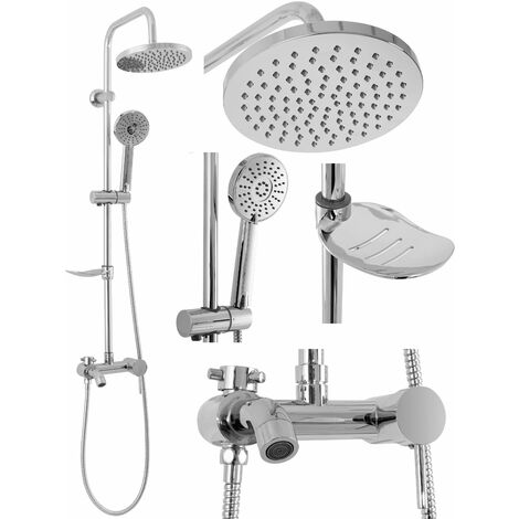 Shower set REA Luis Chrome (1/5)
