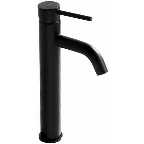 Basin faucet REA Lungo Black High