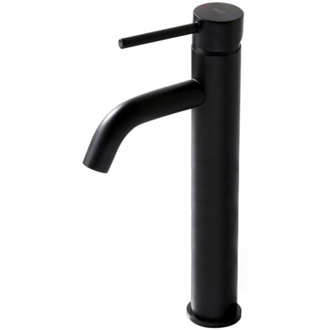 Basin faucet REA Lungo Black High