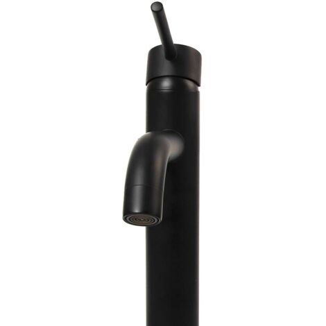 Basin faucet REA Lungo Black High