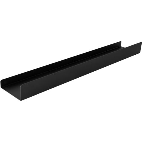 Bathroom Shelf Sf02 60Cm Black Matt