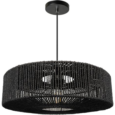 Pendant Lamp TOOLIGHT APP1484-1CP Black E27