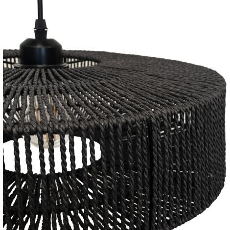 Pendant Lamp TOOLIGHT APP1484-1CP Black E27