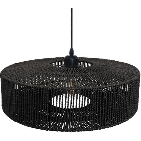 Pendant Lamp TOOLIGHT APP1484-1CP Black E27