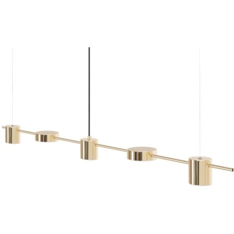 Pendant LED Lamp TOOLIGHT APP929-5CP Gold 5-light points 24W 115x10x7,5cm