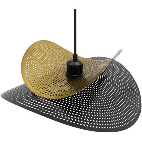 Pendant Lamp TOOLIGHT APP1472-1CP Black/old Gold E27