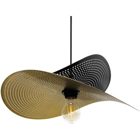 Pendant Lamp TOOLIGHT APP1472-1CP Black/old Gold E27