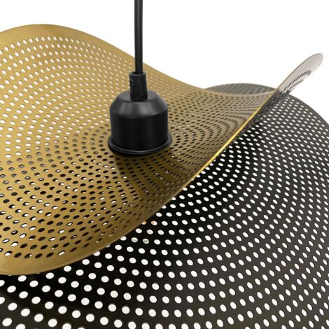 Pendant Lamp TOOLIGHT APP1472-1CP Black/old Gold E27