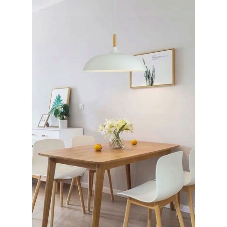 Pendant Lamp TOOLIGHT APP180-1CP ANZO White 45x26 cm E27 45x26cm