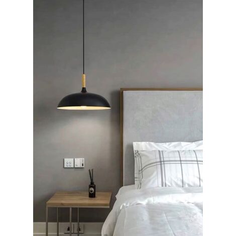 Pendant Lamp TOOLIGHT APP180-1CP ANZO White 45x26 cm E27 45x26cm