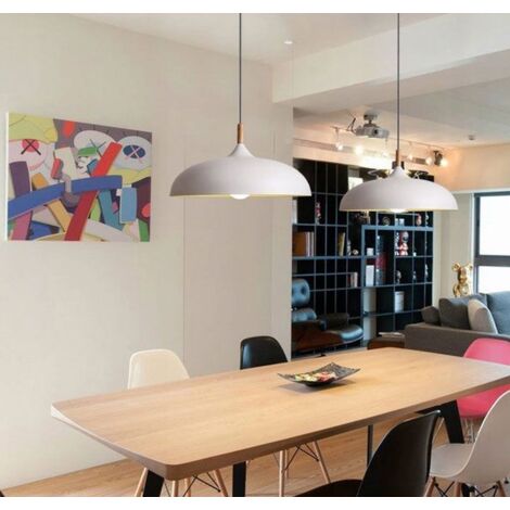 Pendant Lamp TOOLIGHT APP180-1CP ANZO White 45x26 cm E27 45x26cm
