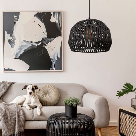 Pendant Lamp TOOLIGHT APP1483-1CP Black E27