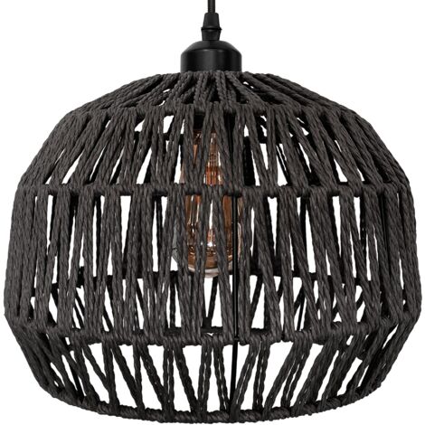 Pendant Lamp TOOLIGHT APP1483-1CP Black E27