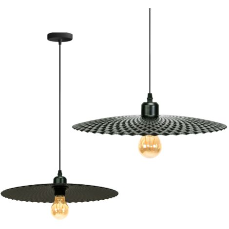 Pendant Lamp TOOLIGHT APP1289-1CP Black E27
