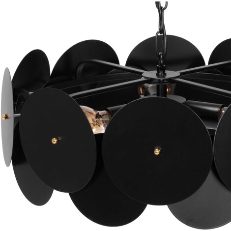 Pendant Lamp TOOLIGHT APP1307-CP Black E27