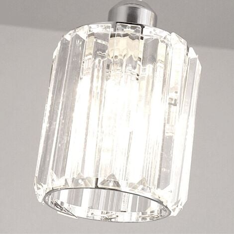 Pendant Lamp TOOLIGHT APP510-3CPR Cristal Chrome 3-light points E27 13x30x12-82cm