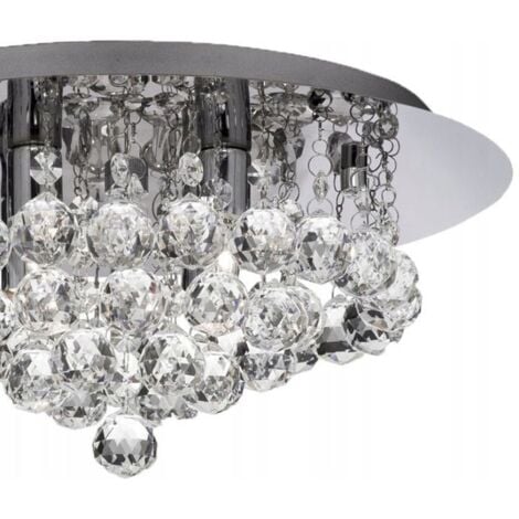 Ceiling Lamp Chandelier TOOLIGHT APP403-C Cristal Glamour 4-light points G9 25x25x16,5Cm