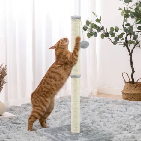 Cat Scratching Post Tree TUTUMI 331687 Grey 74cm