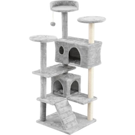 Cat Scratching Post Tree TUTUMI 351650A Grey 130cm