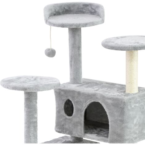 Cat Scratching Post Tree TUTUMI 351650A Grey 130cm