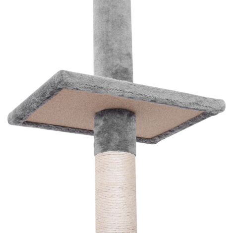 Cat Scratching Post Tree TUTUMI 331669 Grey 260cm