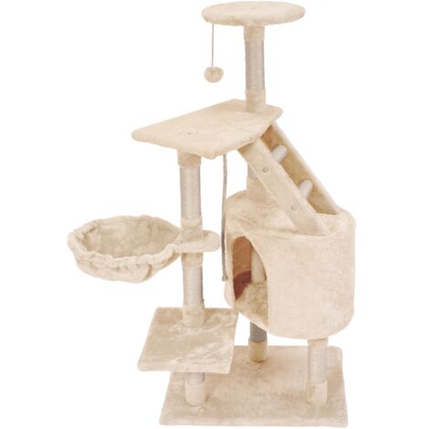 Cat Scratching Post Tree TUTUMI 380528 XXL Beige 120cm