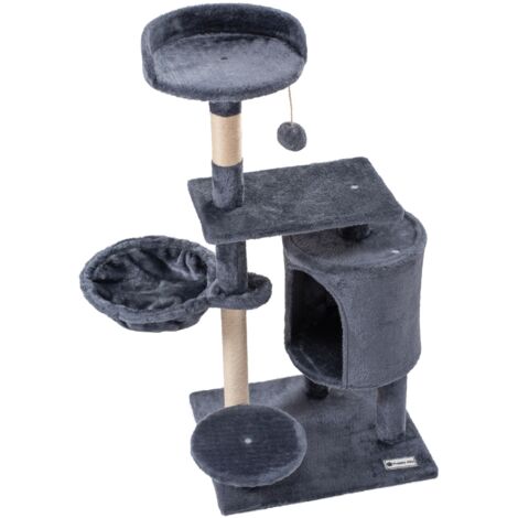 Cat Scratching Post Tree TUTUMI PJ-043 Grey 105cm