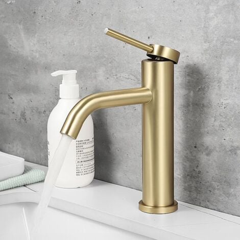 Basin Faucet REA Clif Brush Gold