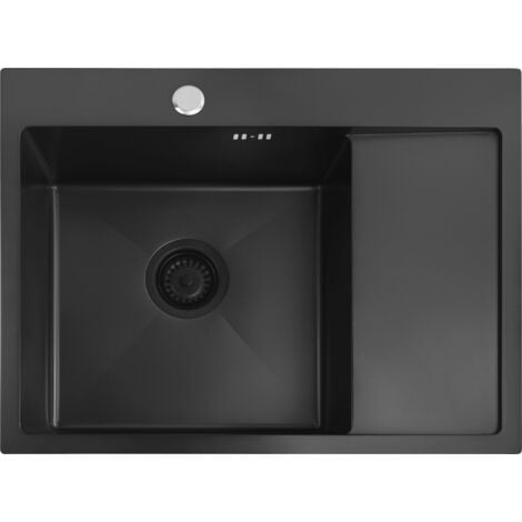 KITCHEN SINK REA FIN BLACK
