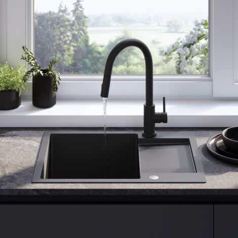 KITCHEN SINK REA PAUL BLACK