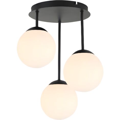 CEILING LAMP CHANDELIER TOOLIGHT APP1815-3CPR BLACK WHITE