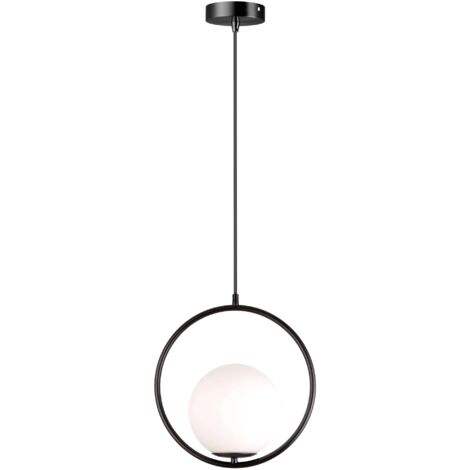 CEILING LAMP CHANDELIER TOOLIGHT G110-1W BLACK WHITE (1/5)